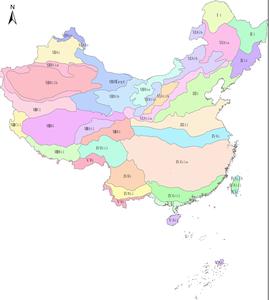 Chinese Vegetation Regionalization Data