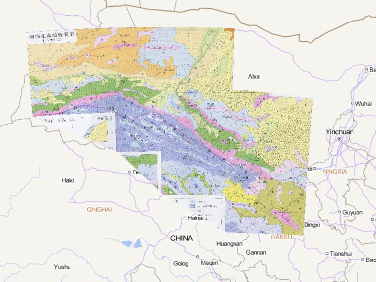 Geomorphological Types of Hexi Corridor in China