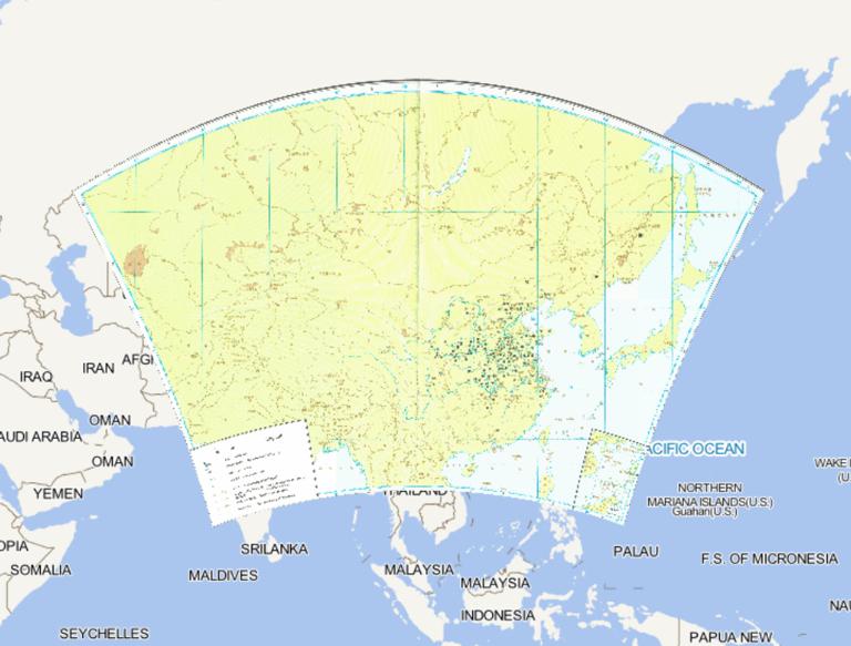 The Historical Maps of the Spring and Autumn Period in China