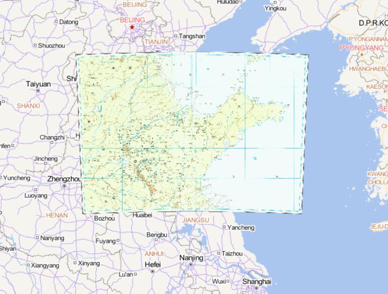 The Historical Maps of Qi State and Lu State in the Spring and Autumn Period of China