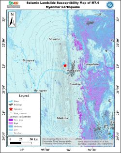Integrated Multi-Source Data Assessment and Risk Warning of Coseismic Landslides Triggered by the 2025 Myanmar Mw7.9 Earthquake